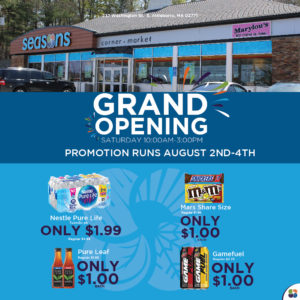South Attleboro Grand Opening August 3rd-4th!!